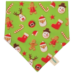 Cargar imagen en el visor de la galería, Bandana &quot;Santa&#39;s Cookies&quot;
