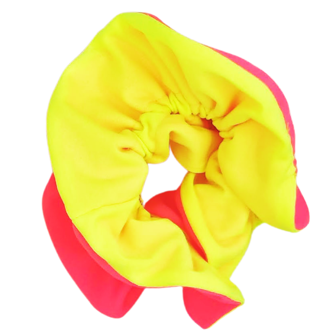 Scrunchie "Yellow Neony"